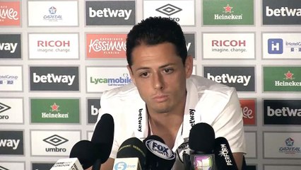 I don't know if I'll celebrate against Man United - Hernandez