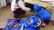 Marvel Avengers Captain America Kids Electric Ride On Car 6V Battery Powered Unboxing Ckn