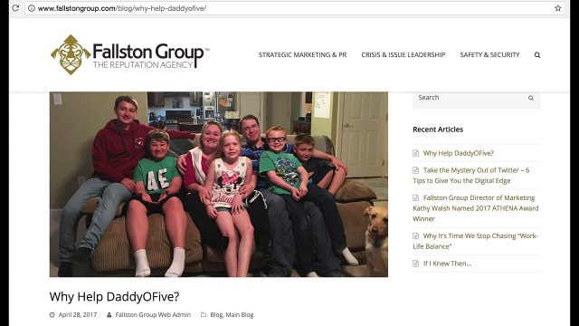 DaddyOFive-Fallston-Group-Writes-Blog-RESPONDING-to-MY-Videos!