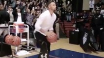 Steph Curry Goes 23-for-25 in Basketball Camp 3-Point Shootout