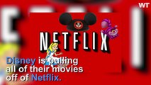 Disney Is Pulling All Of Their Titles From Netflix