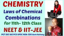 Laws of Chemical Combinations