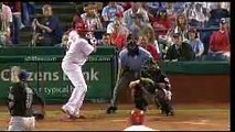 2008 Phillies: Ryan Howard hits opposite field RBI single off Johan Santana, Mets (7.04.08
