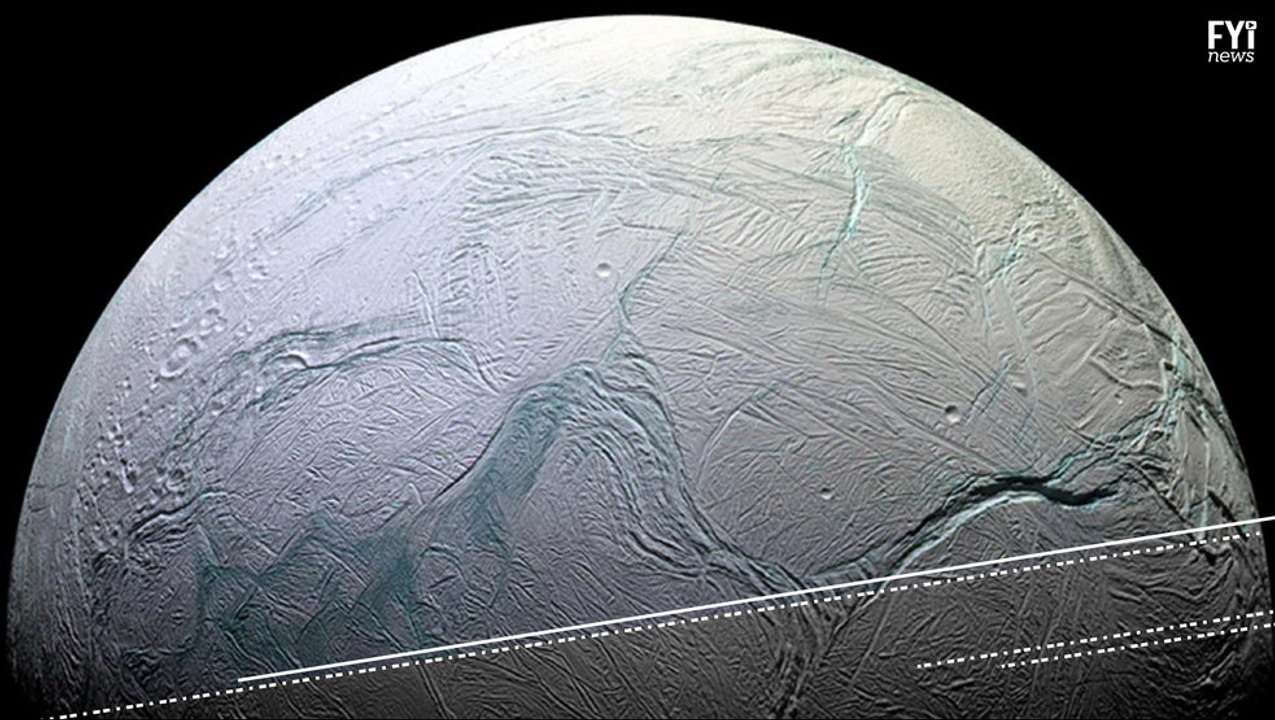 Lua de Saturno pode conter vida