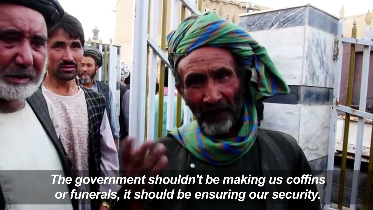 Afghan families recount horrifying Taliban, IS massacre