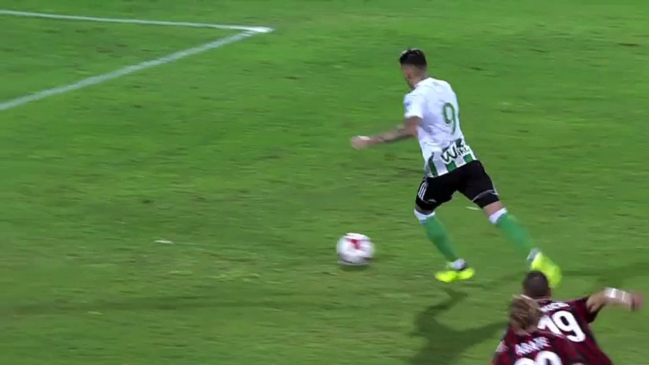 Antonio Sanabria Penalty Goal HD - AC Milan 1-2 Real Betis 09.08.2017