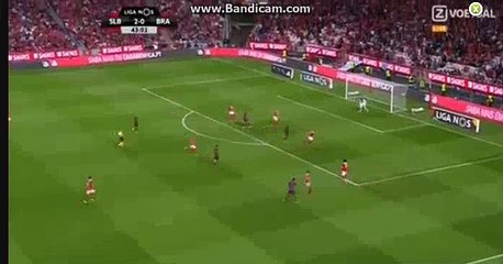 Ahmed Hassan Goal HD - Benfica 2-1 Braga 09.08.2017