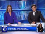 Reacciones tras medidas de austeridad del Gobierno