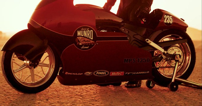 Road to Bonneville on the Spirit of Munro