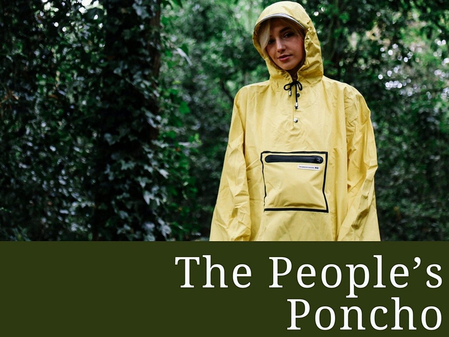 Yellow Emergency Disposable Rain Poncho Waterproof Coat Festival Camping More