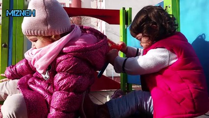 Baby's toys and new friends