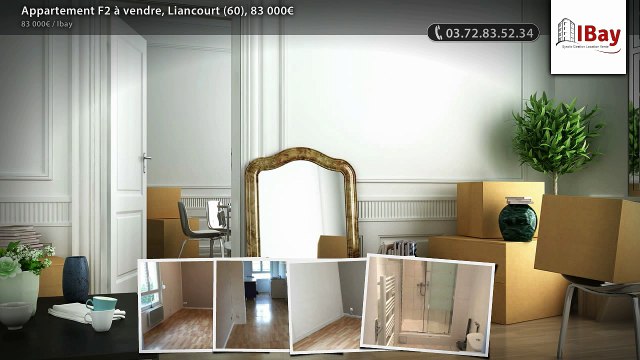 Appartement F2 à vendre, Liancourt (60), 83 000€
