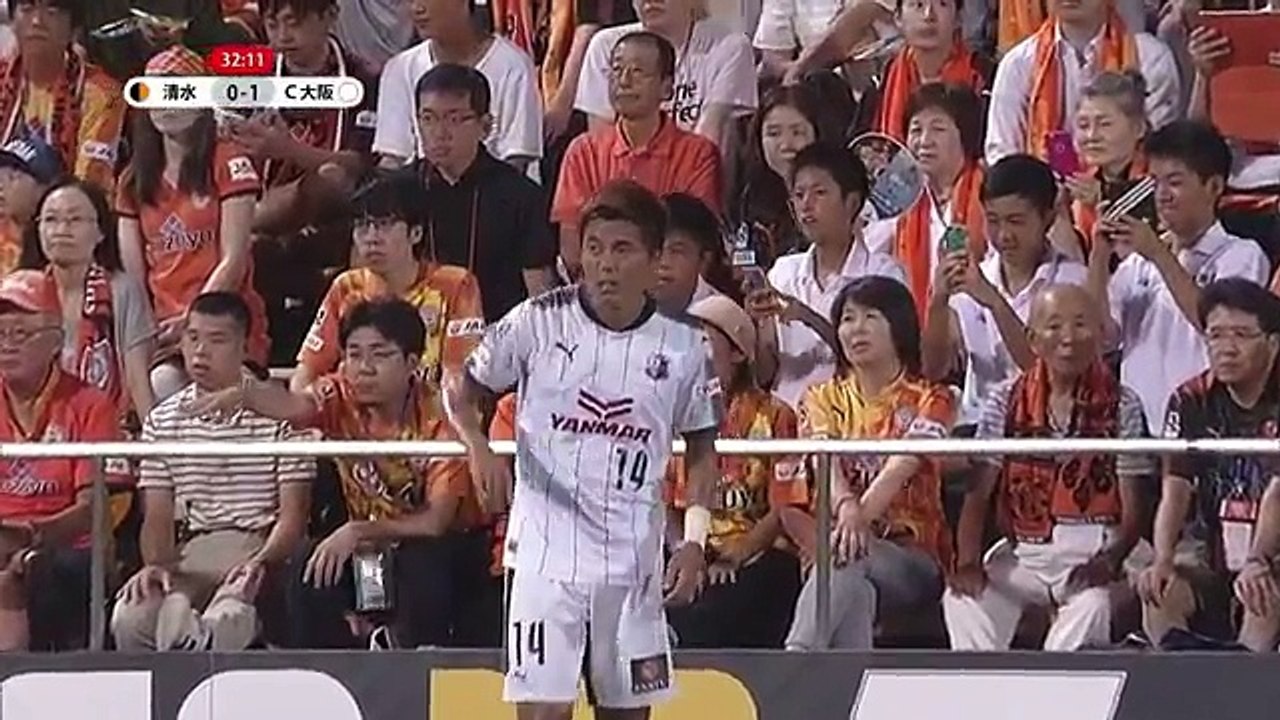 Shimizu 0:2 Cerezo Osaka (Japanese J League. 9 August 2017)
