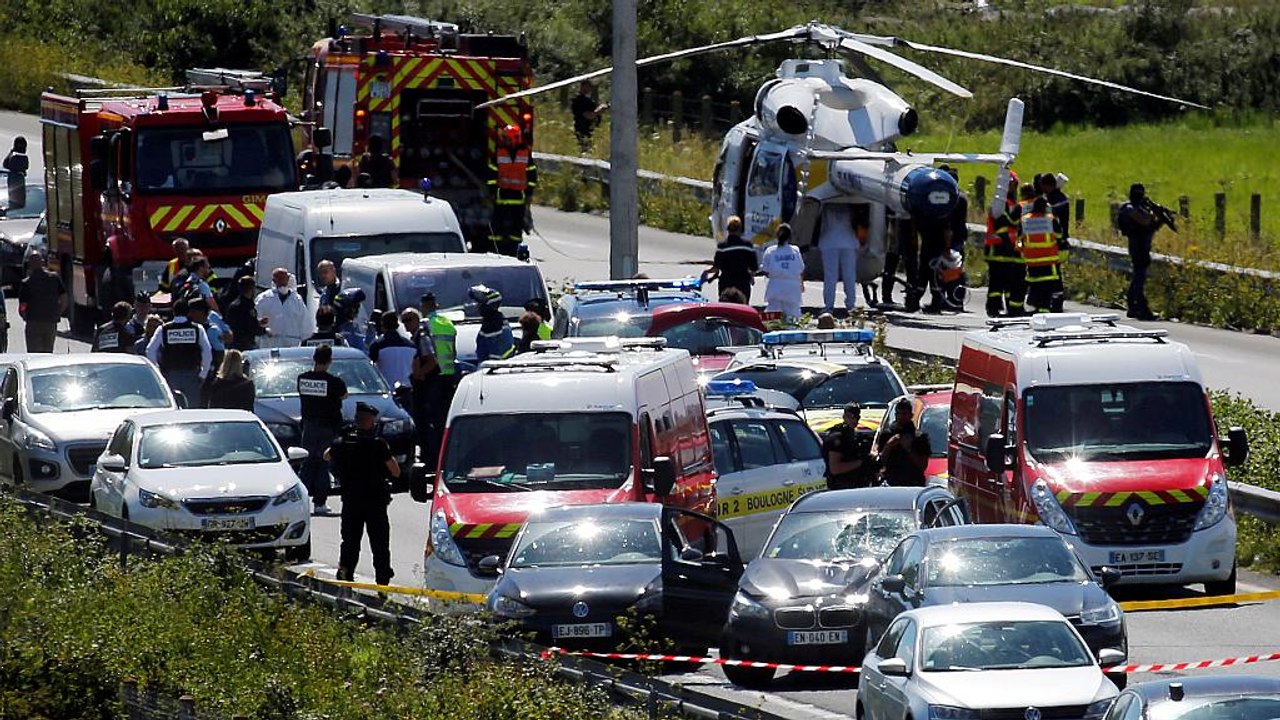 Auto-Angriff bei Paris: Mann gefasst, Haus durchsucht