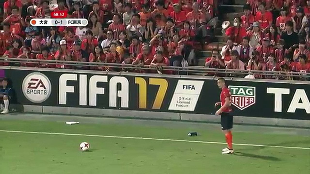 Omiya 1:1 Tokyo (Japanese J League. 9 August 2017)