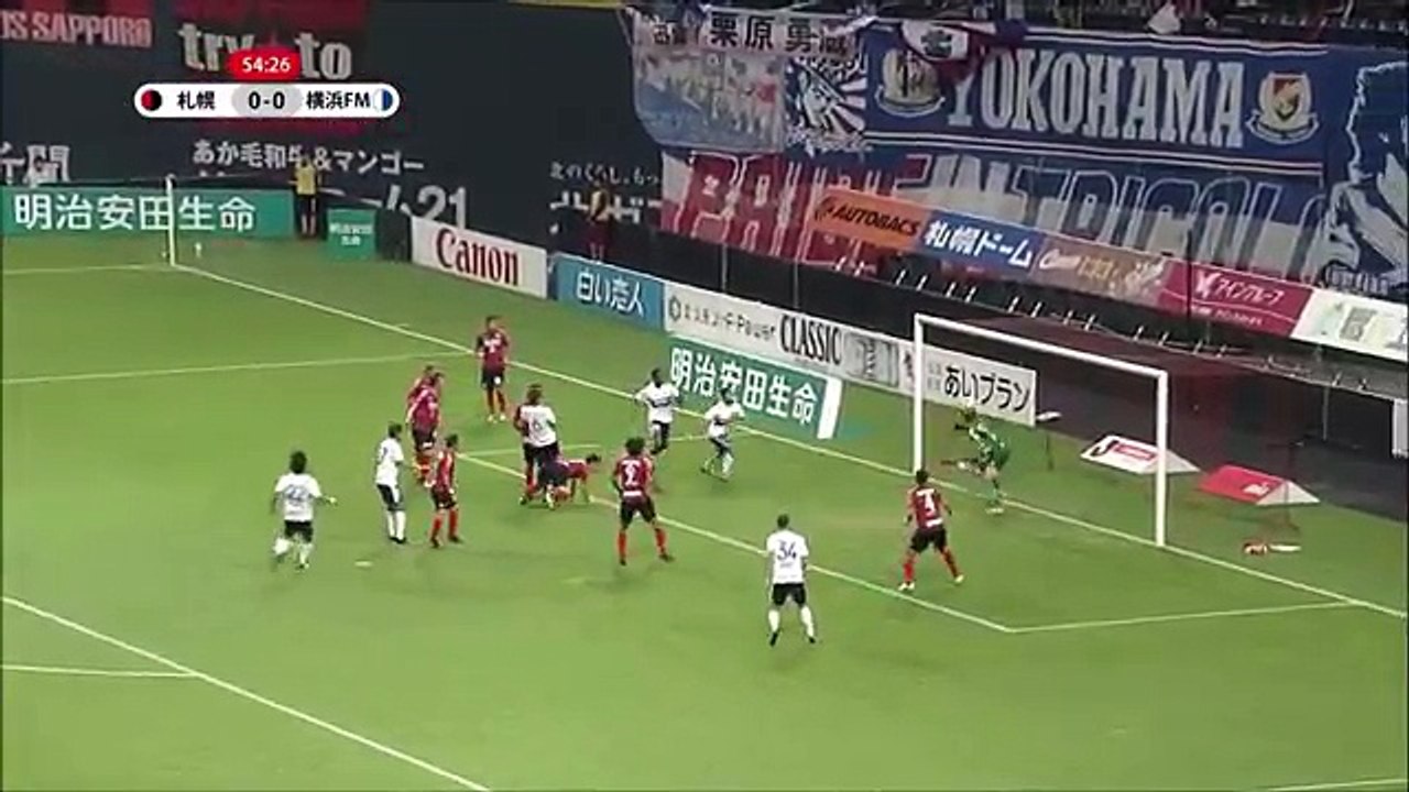 Consadole Sapporo 0:1 Yokohama Marinos (Japanese J League. 9 August 2017)