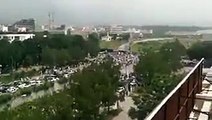 Aerial View Of Pml-N Rally In Blue Area Islamabad