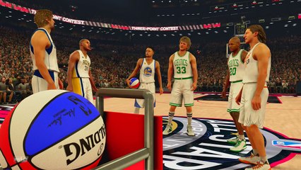 NBA 2K17: The Greatest 3 Point Contest Of All Time! Curry, Bird, Allen, Nash, Nowitzki, Mi