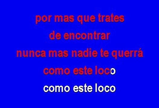 Julio Preciado - Como Este Loco (Karaoke)