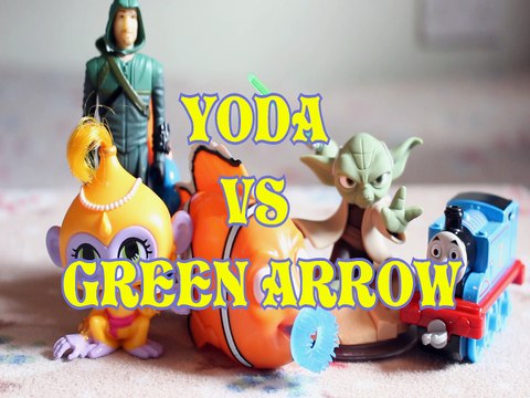 YODA VS GREEN ARROW TALA NEMO THOMAS & FRIENDS STAR WARS DC COMICS SHIMMER & SHINE FINDING DORY Toys BABY Videos, DISNEY , MARVEL , PIXAR, NICKELODEON ,