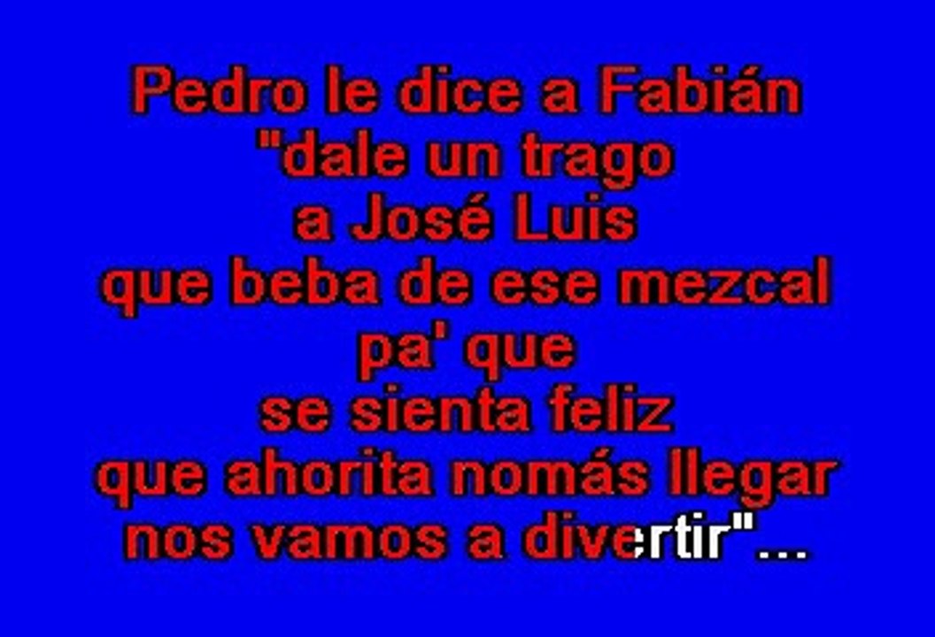 Los Cadetes de Linares - Las tres tumbas (Karaoke)