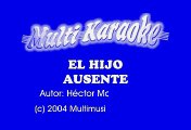 Los Montez de Durango - El hijo ausente (Karaoke)
