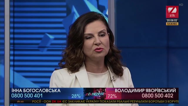 Дорога, которую я выбрала - это дорога президента, - Инна Богословская
