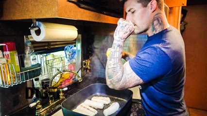 All That Remains Makes Fish w/ Avocado Rice & Spinach - COOKING AT 65MPH Ep. 28