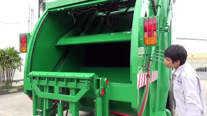 XE CUỐN ÉP RÁC TỰ ĐỘNG 22M3 SẢN XUẤT TỔNG CTY CONECO HOTLINE:19008960