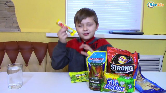 Челлендж! Попробуй не запей еду! Видео для детей