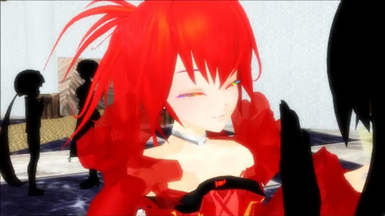 {MMD x Vocaloid} Evil Food Eater Conchita [CUL feat Rana, Fukase, Kiyoteru]
