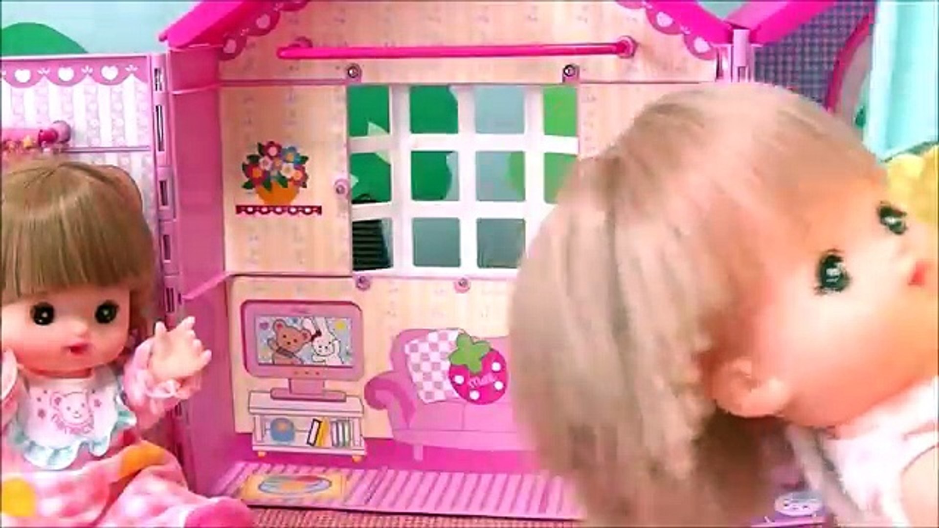 メルちゃん おうちのお引越し お風呂や冷蔵庫や洗濯機を運ぶよ アンパンマントラックも来るよ おもちゃ ネネちゃん ベッド なかよしハウス 家 人形 アニメ ここなっちゃん Video Dailymotion