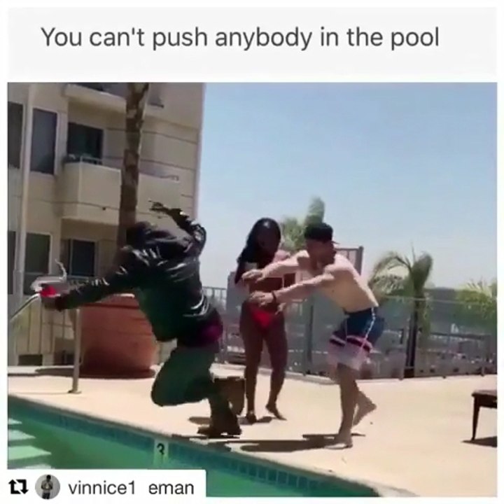 Don't Push Anybody Into A Pool