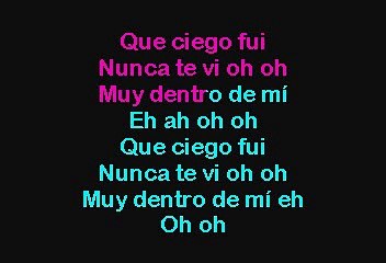 Marc Anthony - Muy Dentro De Mi (You Sang To Me) (Spanish) (Karaoke)
