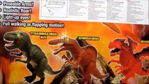Mighty Megasaur T Rex Dinosaur Toys For Kids Review. Walking Dinosaurs T-Rex, Spinosaurus