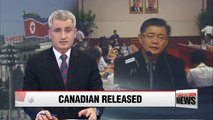 North Korea releases Canadian pastor on 'sick bail'