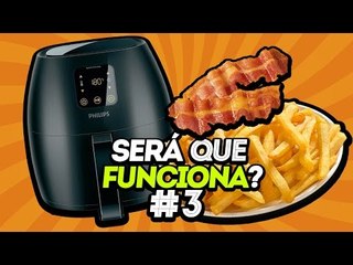 A fritadeira sem óleo (Airfryer) - Será que funciona? #3