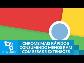 Deixe seu Chrome mais rápido e consumindo menos RAM com essas 5 extensões