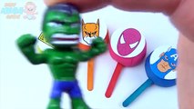Homme chauve-souris argile ponton sucette merveille jouer homme araignée empilage jouets Smiley doh superman superher