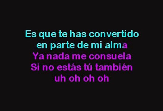 Christina Aguilera - Contigo En La Distancia (Karaoke)