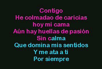Luis Miguel  – Contigo (Estar Contigo) (Karaoke)