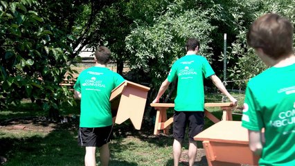 Comcast NBCUniversal Interns Make Change Happen at Food Share Program | Comcast Corporation