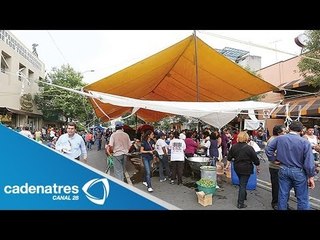 Integrantes de la UNTA marchan y provocan caos en Bucareli / SPREAD up and causes chaos in Bucareli