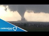 IMPRESIONANTES imágenes de un tornado en Dakota, Estados Unidos