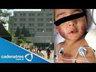 Sale del hospital el pequeño Owen, el niño agredido por el novio de su madre