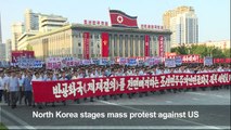 N. Koreans gather in support of government after Trump warning