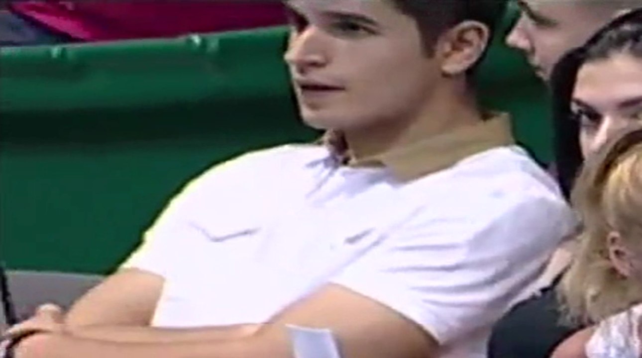 Sani Čampara pratio meč u Skenderiji (10.8.2017)