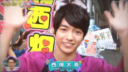 西畑大吾　　関西ジャニーズJr.のエース