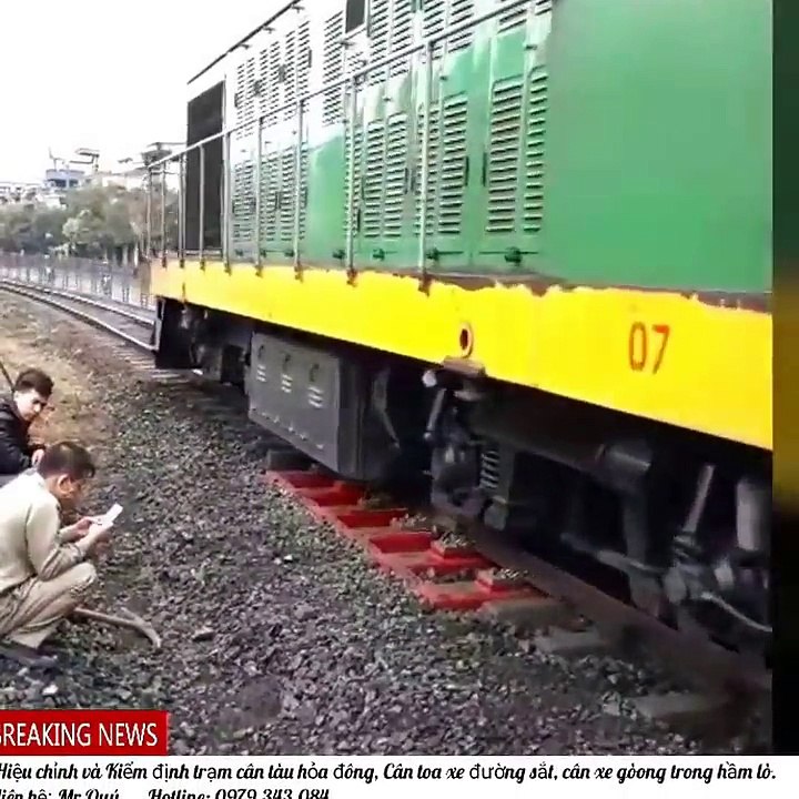 Lắp đặt, kiểm định cân tàu hỏa, Cân toa xe, Cân đường sắt.