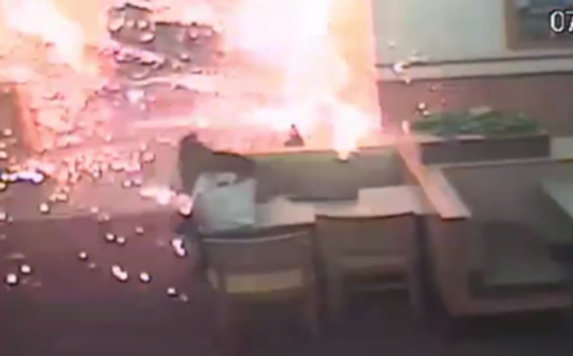 Fireworks Set Off Inside Florida Restaurant
